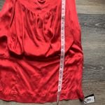 Vivienne Westwood NWT  Anglomania Red Silk Slouchy Tank Top EU 40 Photo 5