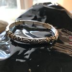 Handmade Antique Style Stretch Bracelet Contemporary Metal Triple plated Birthday… Photo 5