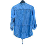 Miami  women's small denim blouse with adjustable arms Photo 1