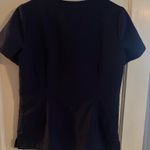 FIGS Navy  Scrub Top Two-Pocket Photo 1