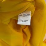 Privacy Please NWT  Chiffon Asymmetric Maci Dress in Yellow Size Small‎ Photo 6