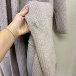 Barefoot Dreams  CozyChic Ribbed Hooded Robe Gray Size 2 Photo 7