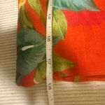 Ralph Lauren Lauren  Linen Floral Short Orange Yellow Size 16 Photo 2