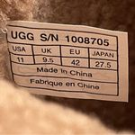 UGG  Daphne Womens Boots Black Size 11 Suede Shearling Lined 1008705 Discontinued Photo 12