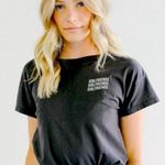 Mate the Label NEW Girlfriends Vintage Black Crew Top - XS Photo 0