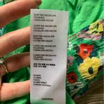 Anthropologie Maeve by  Green Floral Tank Top 8 Photo 5