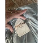 Show Me Your Mumu NWT Jenn Maxi Dress V Neck Flowy Silver Sage Green Sz XL Photo 5