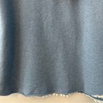 We The Free  blue crochet knit hooded sweatshirt size medium Photo 11