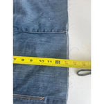 Tommy Hilfiger Women's ‎ Denim Mini Skirt Raw Hem Size 6 Blue EUC 0202 Photo 8