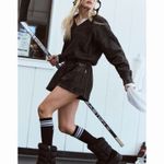 Free People Movement Intercept Washed Black Romper Size XS Photo 1