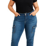 American Eagle Next Level Stretch Carpenter Jegging Jeans Size 16 Regular Blue Photo 0