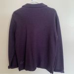 Cabela's Cabela’s Women’s Wool Shirt Sweater Coat Jacket Purple Medium Photo 4