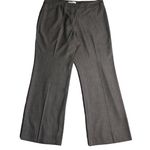 Ann Taylor  Petite Brown Herringbone Dress Pants Photo 0