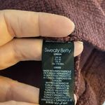 Sweaty Betty Restful Boucle Half Zip Sweatshirt, Burgundy, Women’s 8 Photo 4