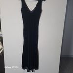 ZARA  Elegant Black Maxi Dress Night Blue Photo 1