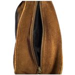 Vintage Brown‎ Suede Purse Brown Photo 5