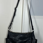 Vera Bradley Gallatin Leather quilted Carryall crossbody back black Photo 0