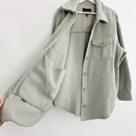 Hilary Radley Green Oversized Utility Shacket Top Winter Casual Outdoors Size XL Photo 9