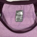 The North Face Women’s Tee Short Sleeve Flash Dry Breathable Stripes Purple M Photo 2