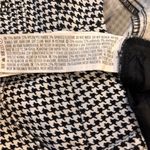 Forever 21 Houndstooth Check Trousers Black and White Skinny Ankle Pants Size S Photo 11