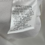 Anthropologie YA Los Angeles Strapless Smocked Circle Eyelet Overlay Cutout Dress White Medium Photo 5