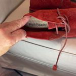 Hush Puppies  Women's Rust Suede Moccasins Photo 7