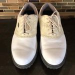 Footjoy golf cleats shoes women’s size 10 White Ivory Photo 2