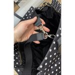 Kate Spade Gently Used Taden Blake Ave Black Polka Dot Polyester Tote/Baby Bag Photo 4