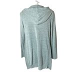 Barefoot Dreams  Cozy Chic Ultra Lite Hooded Relaxed Soft Cardigan XS Sage Green Photo 2