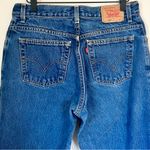 Levi's Vintage Classic Relaxed 550 Blue Tapered Jeans - Size: 12 Photo 4