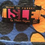 Isle by Melir Kozan Bright Dotted Dress Blue Size L Photo 1