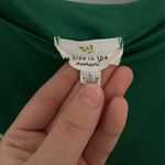 Live in the Moment Green Tank  Square Neck Top Photo 1