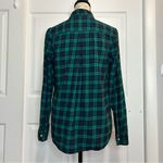 Tommy Hilfiger  Plaid Flannel Half Button-Up Top Photo 4