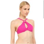 L'AGENT by Agent Provocateur Adrina Pink Cut Out Swim Top Photo 8