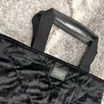 Victoria's Secret Victoria’s Secret Black Velvet Tote Bag Photo 2