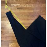 Free People Black Distressed Holes Cotton Boatneck Pullover Sweatshirt XS Small Photo 6