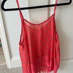 Iris Bright Orange/Pink Tank Top Photo 1