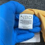 NBD  Yellow Strappy Backless Dress xs Photo 3