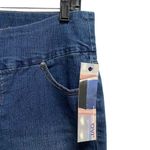 Jag jeans  Women's Sz 16 Medium Wash Blue Dive Stretchable High Rise Straight Photo 3