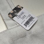 Bride Wedding Celebration Marriage Canvas Tote Bag with Gold Script Photo 7