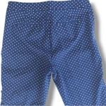 Talbots Garden Dot Chatham Ankle Pants-Size 8-Bi-Stretch-Twill-Welted Pockets Photo 5