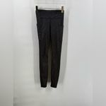 Lululemon  Speed Up‎ Tight Full-On Luxtreme Leggings Size 2 Heathered Black Photo 3