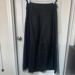 Watters & Watters box H two piece black sleeveless top and maxi skirt‎ size 10 Photo 4