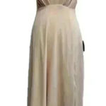 Lulus NWT  Aim for amour champagne halter maxi dress medium NWT Photo 0