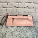 Guess Vintage Y2K Shoulder Bag Baby Pink Chunky Buckle Faux Leather Photo 5
