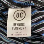 Opening Ceremony  blue geometric print dress Photo 7