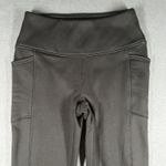 Avalanche Leggings Womens Small Black Fleece Lined High Rise Pockets Athletic Photo 2