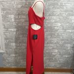 Lulu's Only the Good Times Red Sleeveless Cutout Midi Dress Size XL Photo 2