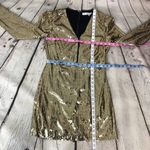 Rebecca Minkoff Gold Sequin Dress Size 8 NWT Photo 8