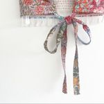 Erin Made Patchwork Crop Top Convertible Bohemian Hand Made Quilted One Size Multiple Photo 14